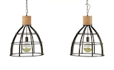 Pendelleuche 2-flammig schwarz/holzfarben für 419,40 € bei Höffner im Angebot Pendelleuche 2-flammig schwarz/holzfarben im aktuellen Höffner Prospekt