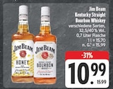 Honey Angebote von Jim Beam bei EDEKA Coburg für 10,99 €