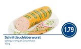 Schnittlaucleberwurst bei REWE im Regen Prospekt für 1,79 €