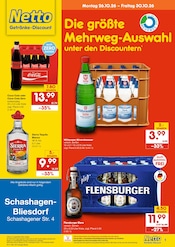 Aktueller Netto Marken-Discount Prospekt mit Bier, "DER ORT, AN DEM DU IMMER AUSGEZEICHNETE PREISE FINDEST.", Seite 1