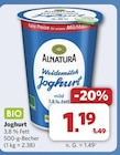 Weidemilch Joghurt von Alnatura für 1,19 € bei combi im Angebot Weidemilch Joghurt von Alnatura im aktuellen combi Prospekt