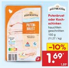 Putenbrust oder Kochschinken bei Netto Marken-Discount im Osnabrück Prospekt für 1,69 €