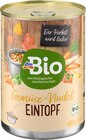 Eintopf, Nudeln mit Gemüse von dmBio für 1,95 € bei dm-drogerie markt im Angebot Eintopf, Nudeln mit Gemüse von dmBio im aktuellen dm-drogerie markt Prospekt