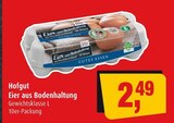 Eier aus Bodenhaltung Angebote von Hofgut bei Markant Stralsund für 2,49 €