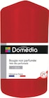 Bougie cylindrique - DOMÉDIA à 2,09 € dans le catalogue Intermarché Super