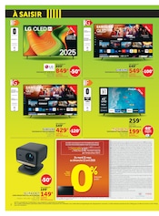 Promos Télévision dans le catalogue "À SAISIR" de Hyper U Télévision en promo dans le catalogue Hyper U à la page 2