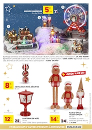 Offre Lanterne Noël dans le catalogue Stokomani du moment à la page 12