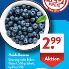 ALDI SÜD Fußgönheim - Heidelbeeren Angebot im Prospekt Heidelbeeren bei ALDI SÜD im Fußgönheim Prospekt für 2,99 €