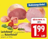 Lachsfleisch im EDEKA Prospekt Lachsfleisch von  im aktuellen EDEKA Prospekt für 1,99 €