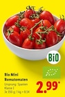 Bio Mini Romatomaten bei Lidl im Prospekt "" für 2,99 €