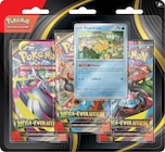 Pack 3 boosters Pokémon Méga-Evolution ME01 à 17,99 € dans le catalogue Carrefour
