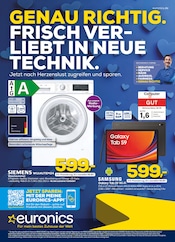 Aktueller EURONICS Elektromarkt Prospekt in Neukloster und Umgebung, "GENAU RICHTIG. FRISCH VERLIEBT IN NEUE TECHNIK." mit 12 Seiten, 26.02.2025 - 09.03.2025