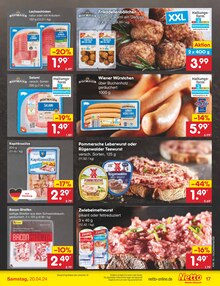 Teewurst im Netto Marken-Discount Prospekt "Aktuelle Angebote" mit 49 Seiten (Hannover)