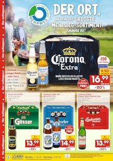 Radler im Netto Marken-Discount Prospekt "DER ORT, AN DEM DU IMMER AUSGEZEICHNETE PREISE FINDEST." mit 6 Seiten (Potsdam)