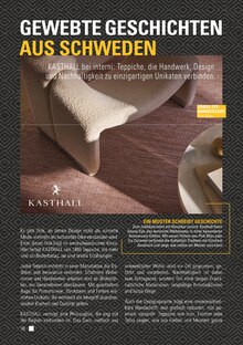 Teppich im aktuellen interni by inhofer Prospekt (München) Teppich im interni by inhofer Prospekt "DESIGN FÜRS LEBEN" mit 20 Seiten (München)