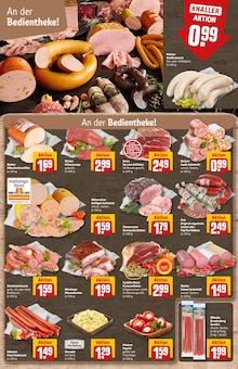 Mettwurst im aktuellen REWE Prospekt (Frankfurt (Main)) Mettwurst im REWE Prospekt "Dein Markt" mit 30 Seiten (Frankfurt (Main))