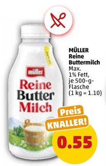 Milch von MÜLLER im aktuellen Penny-Markt Prospekt für 0.55€