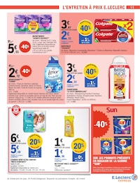 Offre Cosmétiques dans le catalogue E.Leclerc du moment à la page 11