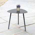 Promo Table d'appoint forme galet anth à 12,99 € dans le catalogue B&M ""