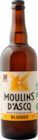 BIÈRE BLONDE MOULINS D'ASCQ BIO - MOULIN D ASCQ - Auchan Hypermarché à Blois BIÈRE BLONDE MOULINS D'ASCQ BIO - MOULIN D ASCQ en promo chez Auchan Hypermarché Blois à 4,80 €
