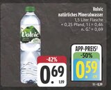 Aktuelles natürliches Mineralwasser Angebot bei EDEKA in Schonungen ab 0,59 €