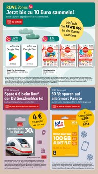 Geschenkkarte im REWE Prospekt "Dein Markt" mit 34 Seiten (Dresden)