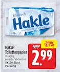 Toilettenpapier von Hakle für 2,99 € bei EDEKA im Angebot Toilettenpapier von Hakle im aktuellen EDEKA Prospekt