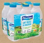 Lait facile à digérer - Pâturages en promo chez Intermarché Le Mans à 6,18 €