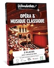 Coffret cadeau Wonderbox Opéra et Musique classique pour 2 personnes à 199,90 € dans le catalogue Fnac