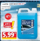 Promo Lave-glace env. 5 l à 5,99 € dans le catalogue Norma à Villé