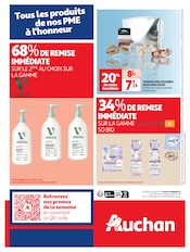 Promos Soin visage dans le catalogue "Auchan soutient les PME françaises" de Auchan Hypermarché à la page 12