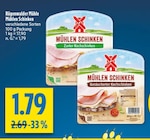 Mühlen Schinken Zarter Kochschinken Angebote von Rügenwalder Mühle bei diska Freiberg für 1,79 €