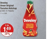 Unser Original Tomaten Ketchup von Develey im aktuellen V-Markt Prospekt für 1,49 €