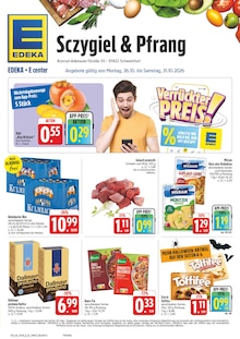 EDEKA Prospekt der Woche "Wir lieben Lebensmittel!" Seite 1, 26.10.2026 bis 31.10.2026 für Schweinfurt Aktueller EDEKA Prospekt "Wir lieben Lebensmittel!" Seite 1 von 40 Seiten für Schweinfurt