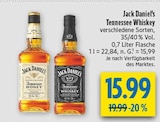 Tennessee Whiskey im diska Prospekt Tennessee Whiskey von Jack Daniel's im aktuellen diska Prospekt fĂŒr 15,99 âŹ