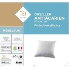 L'oreiller Anti-Acariens - TEX HOME - Carrefour à Toulouse L'oreiller Anti-Acariens - TEX HOME en promo chez Carrefour Toulouse à 12,99 €