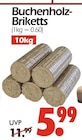 Buchenholz-Briketts Angebote bei Wreesmann Stade für 5,99 €