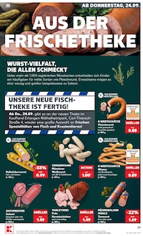 Weißwurst im aktuellen Kaufland Prospekt (Erlangen) Weißwurst im Kaufland Prospekt "Hier bin ich richtig" mit 82 Seiten (Erlangen)