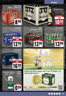 Bier im EDEKA Prospekt "Aktuelle Angebote" mit 24 Seiten (Kamp-Lintfort)