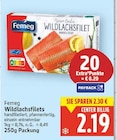 Wildlachsfilets von Femeg im aktuellen E center Prospekt