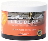 Fleur de Sel de l'Île de Ré - Les Sauniers de l'Île de Ré à 2,99 € dans le catalogue Intermarché Hyper