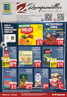 EDEKA Prospekt der Woche "Aktuelle Angebote" Seite 1, 06.07.2026 bis 11.07.2026 für Lippstadt Aktueller EDEKA Prospekt "Aktuelle Angebote" Seite 1 von 28 Seiten für Lippstadt
