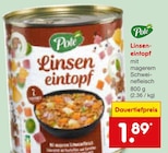 Linsen-eintopf von Poté im aktuellen Netto Marken-Discount Prospekt für 1,89 €