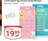 Comfortglide Spa Breeze Systemklingen Angebote von Venus bei GLOBUS Speyer für 19,99 €