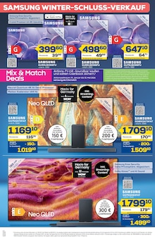 Fernseher im EURONICS Prospekt "GENAU RICHTIG. FRISCH VERLIEBT IN NEUE TECHNIK." mit 8 Seiten (Soest)