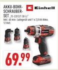 AKKU-BOHR-SCHRAUBER-SET "TE-CD12/1 3X-Li" Angebote von Einhell bei Marktkauf Iserlohn für 69,99 €