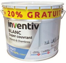 Peinture murs et plafonds mat 10 L + 2 L gratuits à Mr Bricolage dans La Fontonne Peinture murs et plafonds mat 10 L + 2 L gratuits à Mr Bricolage dans La Fontonne