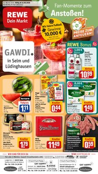 Aktueller REWE Prospekt "Dein Markt" Aktueller REWE Prospekt