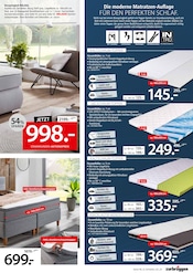 Aktueller Zurbrüggen Prospekt mit Matratze, "SCHLAFEN SPEZIAL", Seite 9