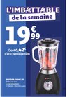 BlENDER 500W 1,5l - Alpina en promo chez Auchan Supermarché Créteil à 19,99 €